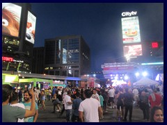 Dundas Square, see more at Toronto by night